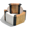 Chunky Wood and Resin Bracelet