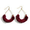 Fringe Hoop Earrings