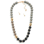 Wood Beaded Necklace